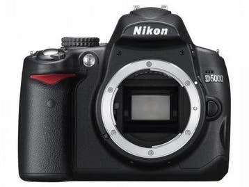 Nikon D5000 Spiegelreflexcamera Body - Zwart, Verzenden, Gebruikt