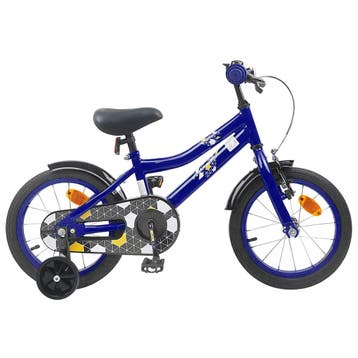 vidaXL Kinderfiets 14 Inch voor 3-5 jaar oud Donkerblauw, Fietsen en Brommers, Fietsen | Racefietsen, Verzenden, Nieuw