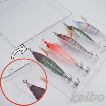 5x Visloodjes Set - Glow-in-the-Dark Kunstaas met 3D Ogen -, Dieren en Toebehoren, Verzenden, Nieuw