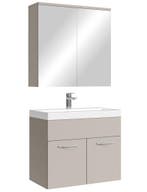 Badkamermeubel Set Montreal 01 60 cm Beige Badmeubel, Huis en Inrichting, Badkamer | Badkamermeubels, Verzenden, Nieuw, Wastafelkast