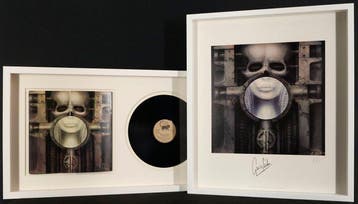 HR Giger (1940–2014) - Set : Signierte Albumcover +