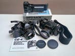 Chinon CE-4 / CE-4s + 2 prime lenzen | Single lens reflex, Nieuw