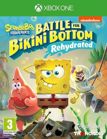 Nickelodeon Spongebob SquarePants: Battle for Bikini Bottom, 1 speler, Ophalen of Verzenden, Zo goed als nieuw, Vanaf 7 jaar