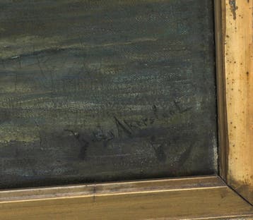 Betzy Rezora Akersloot-Berg (1850-1922), Avant lorage