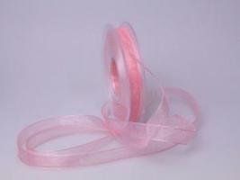 2 meter organza lint 6mm oud roze (Lint voor armbandjes), Ophalen of Verzenden, Nieuw, Draad