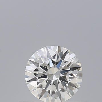 1 pcs Diamant (Natuurlijk) - 0.32 ct - Rond - F - IF -, Nieuw