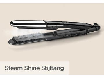 BaByliss ST496E - 2-in-1 Stoom Stijltang - Ionische, Verzenden, Nieuw