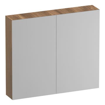 Brauer Impress Spiegelkast 80 cm - zonder Verlichting - Met, Ophalen of Verzenden, Nieuw