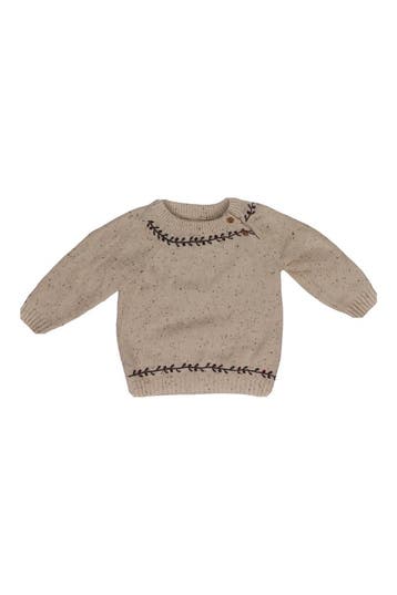 Lil Atelier Trui Meisjes in maat 74 Beige, Verzenden, Zo goed als nieuw, Lil' Atelier, Jongen of Meisje