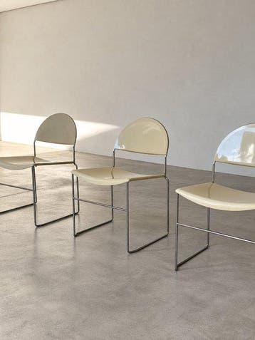 Fasem - Superstudio - Stoel (3) - Franny - Plastic, Staal