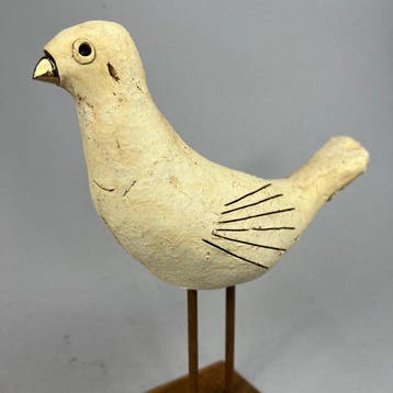 Ewa Budzowska - The bird- big- (with 24carat gold)