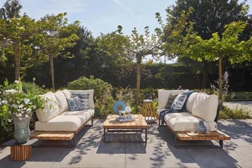 Suns Nardo sofaset Natural SALE |, Tuin en Terras, Tuinsets en Loungesets, Ophalen of Verzenden, Nieuw
