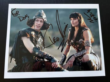 Xena - Gesigneerde foto Ted Raimi, Ophalen of Verzenden, Nieuw, Tv, Foto of Kaart