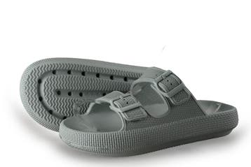 Buwege Slippers in maat 42 Groen, Slippers, Verzenden, Buwege, Zo goed als nieuw