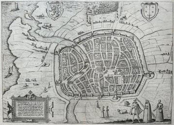 Nederland - Haarlem; G. Braun, F. Hogenberg, naar J. van, Nieuw