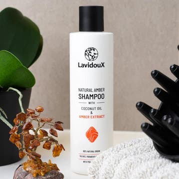 Luxe Natuurlijke sulfaatvrij shampoo met Amberextract en, Nieuw