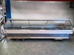 KMI Koeltoonbank - B382 x D140 x H121 cm- plaatkoeling, Gebruikt