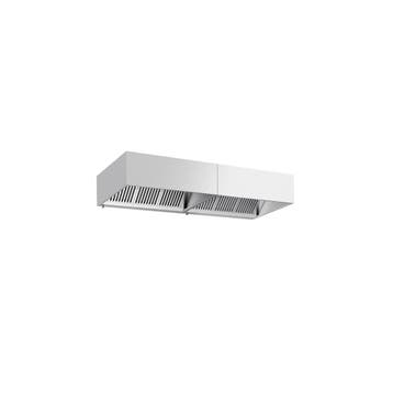 GGM Gastro | Afzuigkap doosmodel - 2800mm - met |, Onderbouw afzuigkap, Verzenden, Nieuw, Inbouw