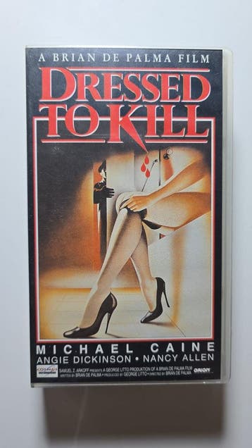 DRESSED TO KILL (VHS), Verzenden, Gebruikt
