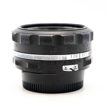 Voigtländer Color Skopar SL IIs 28mm F2.8 Nikon F-Mount (Occ, Ophalen of Verzenden, Gebruikt, Groothoeklens