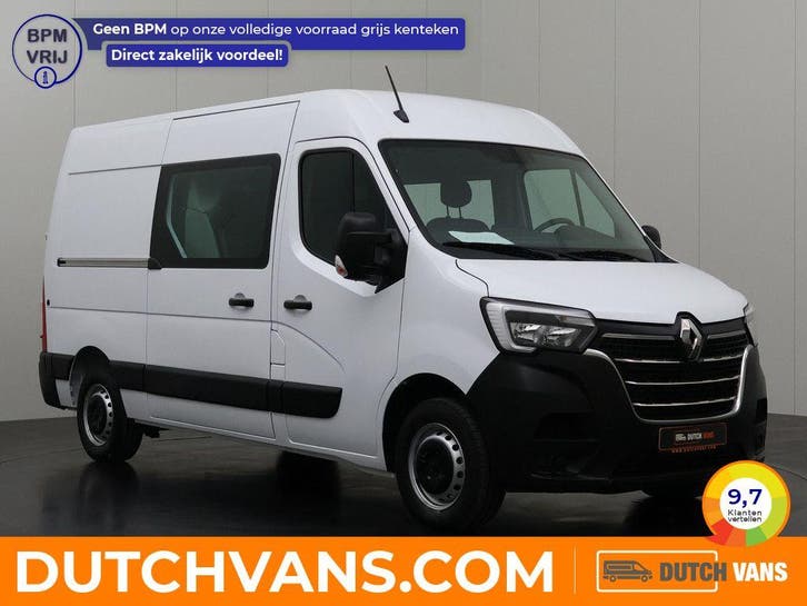 Renault Master 2.3DCi Dubbele-cabine 2024 L2 H2 Diesel, Auto's, Bestelauto's, Te koop, Handgeschakeld, BTW verrekenbaar, Diesel