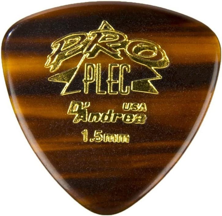 DAndrea - 346 Pro Plec - Rounded Triangle plectrum  1.50 mm, Muziek en Instrumenten, Instrumenten | Toebehoren, Elektrische gitaar