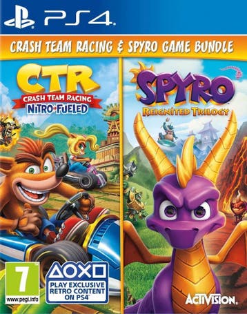 Crash Team Racing Nitro-Fueled + Spyro: Reignited Trilogy -, Verzenden, Nieuw
