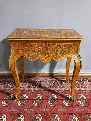 Middentafel - Hout - Speeltafel, Antiek en Kunst
