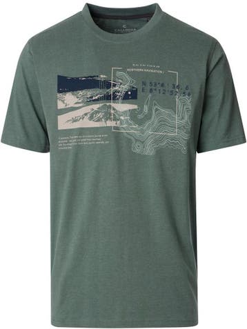 CASAMODA T-shirt Met Print 126340001-345 Groen, Verzenden, Nieuw, Groen
