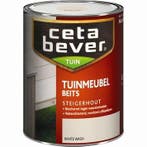 - CetaBever Tuinmeubelbeits whitewash 750ml, Doe-het-zelf en Verbouw, Verf, Beits en Lak, Ophalen of Verzenden, Nieuw, Wit