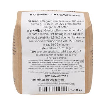 Molen de Hoop Boerencakemix 400 gr, Verzenden, Nieuw