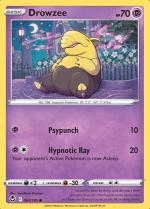 Drowzee 060/195 Silver Tempest, Ophalen of Verzenden, Nieuw, Losse kaart, Foil