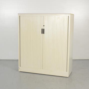 Voortman roldeurkast, crème, 137 x 120 cm, incl. 2, Ophalen of Verzenden, Nieuw
