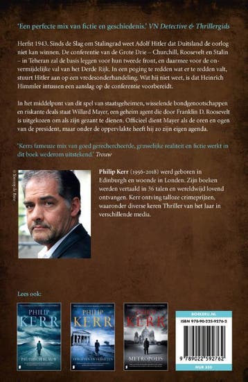 Hitlers vrede 9789022592762 Philip Kerr, Boeken, Thrillers, Verzenden, Gelezen, Philip Kerr