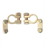 ProPlus Accupoolklem set - messing en staal - Ø 16-17 mm..., Ophalen of Verzenden, Nieuw