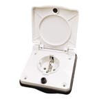 Voortentstopcontact 230V Wit, Ophalen of Verzenden, Nieuw