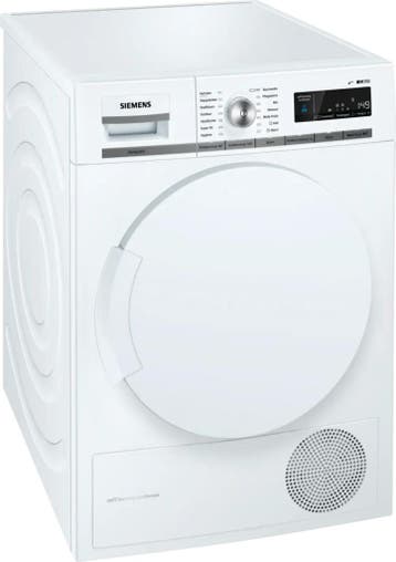 Siemens WT44W5W0 - Warmtepompdroger - 8 kg - Zelfreinigende, Ophalen of Verzenden, Zo goed als nieuw, Voorlader, 85 tot 90 cm