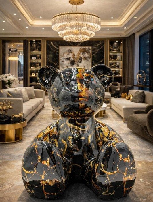 Naor - Teddy prada hologramme, Antiek en Kunst, Kunst | Designobjecten