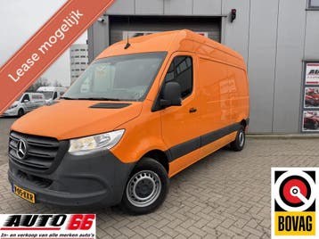 Zakelijke lease - Mercedes-Benz Sprinter bestel 211 2.2 CDI, Stof, Gebruikt, Zwart, Alarm