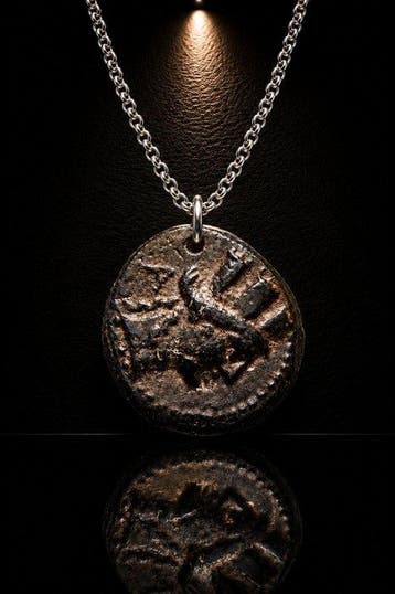 Hellenistisch Brons Het Geluk van Tarsos — Bronzen