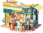 Robotime Rainbow Candy House DIY Miniatuur Knutselen, Verzenden, Nieuw