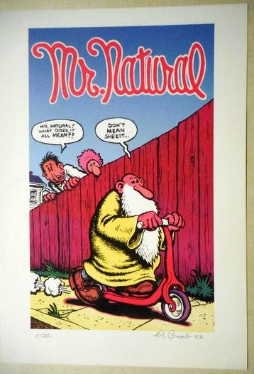 Crumb, Robert - 1 Offset Print - Mr. Natural - 2003, Nieuw