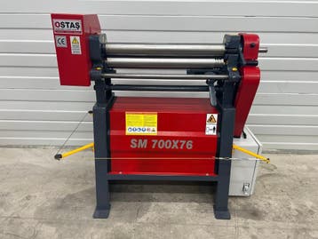 OSTAS SM 700 x 76 plaatwals platenwals rollenwals, Nieuw