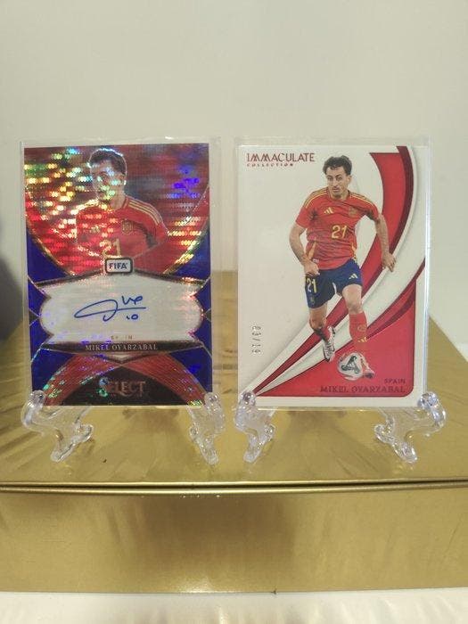 2024 Panini Select, Immaculate Collection Mikel Oyarzabal, Verzamelen, Stickers
