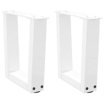 vidaXL Salontafelpoten 2 st V-vormig 40x(30-31,3) cm staal, Verzenden, Nieuw