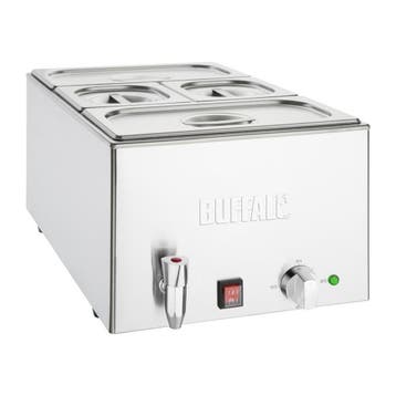 Buffalo Bain Marie met Kraan en Pannen, Verzenden, Nieuw in verpakking
