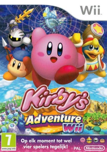 Wii Kirbys Adventure, Verzenden, Zo goed als nieuw