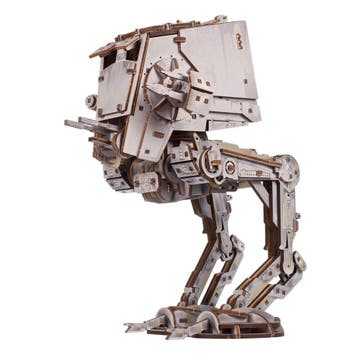 Star Wars Wooden Model Kit AT-ST Walker, Ophalen of Verzenden, Nieuw