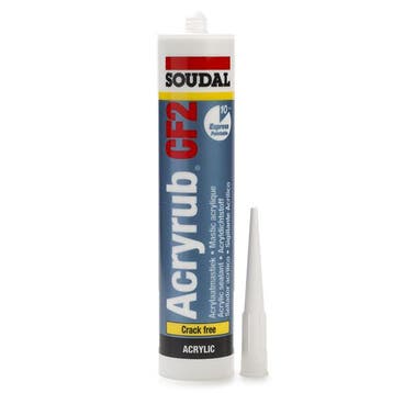 Acrylaatkit | Soudal | Wit, Verzenden, Nieuw