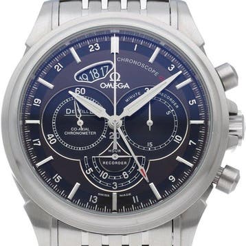 Omega - De Ville Chronoscope Co-Axial Chronometer GMT, Nieuw